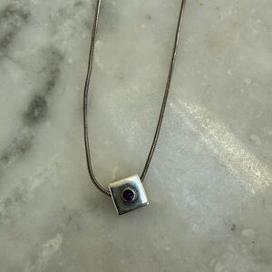 Karibou Karacters Sterling Silver necklace